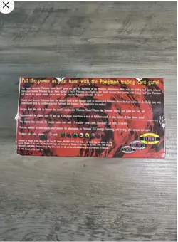 Pokemon Base Set TCG 1st Edition Booster Box English 1999 WOTC Sealed New - Image 5
