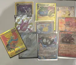 Pokemon TCG ex, full art, rare, ex Holo Lot (10) - Image 1
