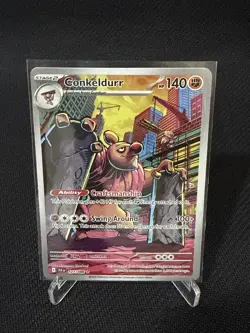 Conkeldurr Black Bolt 127/086 Illustration Rare - NM - Image 1
