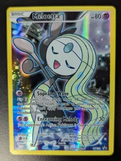 Pokemon TCG Meloetta XY120 Black Star Promo Englisch NM - Image 1