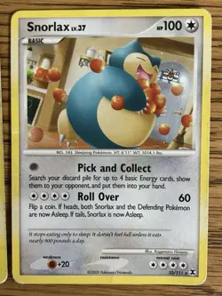 Pokemon TCG Rising Rivals Munchlax 77/111 Snorlax 33/111 Heavily Played Lot - Image 5