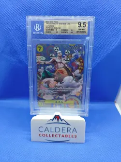 Enel OP05-100 Special Rare SP One Piece Card Game Japanese BGS 9.5 MINT - Image 1