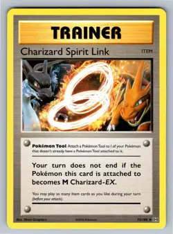 Charizard Spirit Link 75/108 Uncommon Evolutions Pokemon Near Mint - Image 1