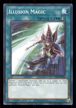 Yugioh Illusion Magic #LDS3-EN094 Legendary Duelists: Season 3 LP - Image 1