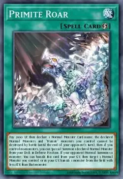 YUGIOH MP25-EN252 Primite Roar Ultra 1st Edition NM - Image 1