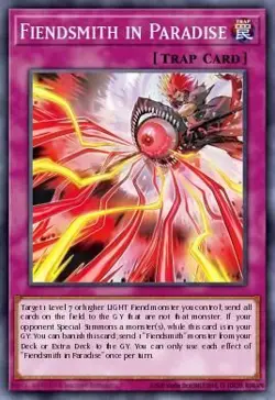 YUGIOH MP25-EN232 Fiendsmith in Paradise Ultra 1st Edition NM - Image 1