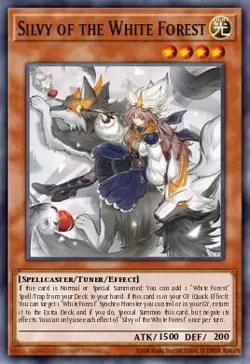 YUGIOH MP25-EN214 Silvy of the White Forest Ultra Rare 1st Edition NM - Image 1