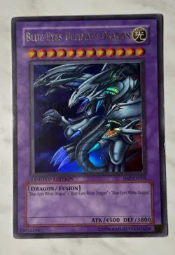 Blue-Eyes Ultimate Dragon Secret Rare JMP-EN005 - Image 1