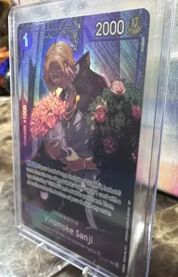 One Piece TCG – Vinsmoke Sanji Treasure Rare Alt Art OP10-063 (OP12 TR) - Image 2
