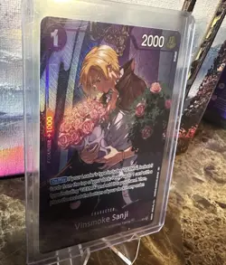 One Piece TCG – Vinsmoke Sanji Treasure Rare Alt Art OP10-063 (OP12 TR) - Image 3
