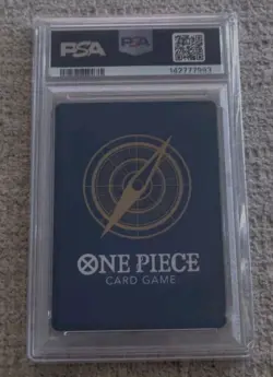 One piece Luffy Gear Two (Alt Art) Eng OP11-080 A Fist of Divine Speed PSA 10 - Image 2