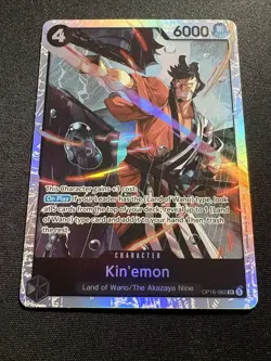 One Piece Card Game The Time of Battle - KIN'EMON SR #OP16-082 ENGLISH CCG - Image 1