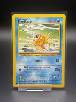 Magikarp 35/102 Base Set LP Pokemon Card TCG Vintage WOTC - Image 1