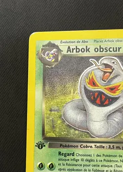 Arbok obscur 2/82 Edition 1 Rare Team Rocket 2000 Francais FR Pokemon Card - Image 1