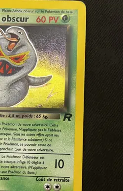 Arbok obscur 2/82 Edition 1 Rare Team Rocket 2000 Francais FR Pokemon Card - Image 4