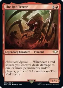 The Red Terror (Surge Foil) -Foil Near Mint MTG Universes Beyond: Warhammer 40K - Image 1