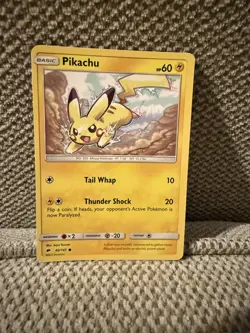 Pokemon Pikachu TCG Burning Shadows Card 40/147 Regular Common - Image 1