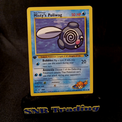 Pokemon TCG 1st Ed Poliwag Poliwhirl 5-Card Lot Base Set Gym Heroes Challenge NM - Image 4