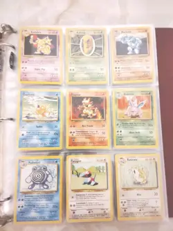 Vintage⭐Complete Pokemon Base Set Common Uncommon Cards 1999⭐Pokemon Base set! - Image 3