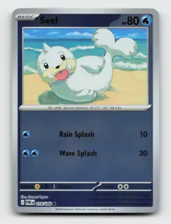 Seel 018/088 Common ME03 Perfect Order Pokemon Reverse Holo Near Mint - Image 1