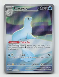 Dewgong 097/094 Illustration Rare PFL Phantasmal Flames Pokemon Holo Near Mint - Image 1