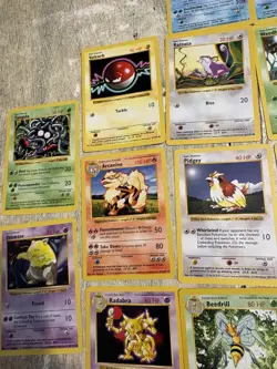 Pokemon Shadowless Cards Lot Of 18 - Image 3