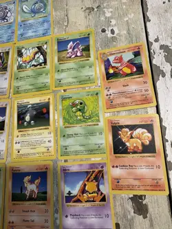 Pokemon Shadowless Cards Lot Of 18 - Image 4