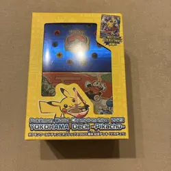 2023 Pokemon World Championships Yokohama Deck Pikachu Promo Card Sealed Japan - Image 1