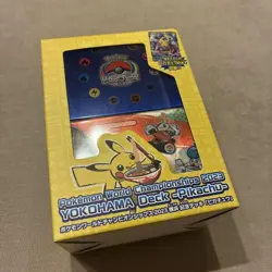 2023 Pokemon World Championships Yokohama Deck Pikachu Promo Card Sealed Japan - Image 2