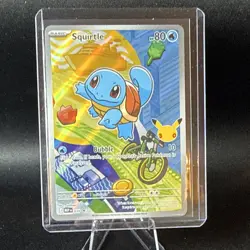 The Pokemon Company Squirtle 039 Promo Holo First Partner Pack EN 2021 80HP - Image 1