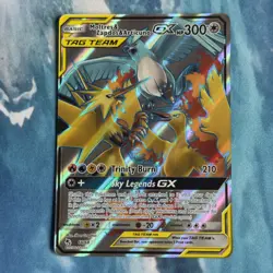 Pokemon Card | Moltres & Zapdos & Articuno GX 66/68 Hidden Fates Ultra Rare - Image 1