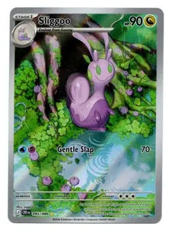Pokemon Sliggoo Holo Illustration Rare ME04: Chaos Rising 095/086 NM - Image 1