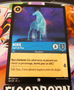 LORCANA TRADING CARD GAME TCG DISNEY CHAPITRE 2 CARTE NOKK 160/204 FR NM - Image 1