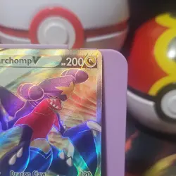 Pokemon TCG Garchomp V Full Art Holo Astral Radiance 178/189 English M/NM - Image 2
