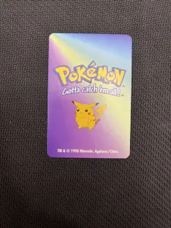 1998 POKEMON ONIX CARD KFC MINI NINTENDO Card #95 - Image 2