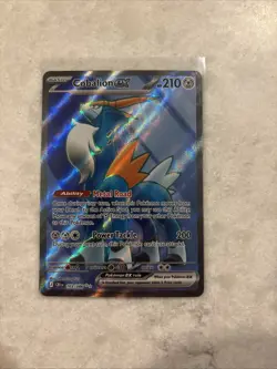Cobalion ex 103/86 Full Art Double Ultra Rare Pokemon Chaos Rising ME04 NM - Image 1