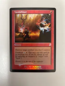 MTG Vandalblast Foil Time Spiral Magic the Gathering - Image 1