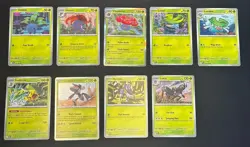 Pokemon Mega Evolution ME2 Phantasmal Flames Complete C/UC/R Holo for Master Set - Image 1