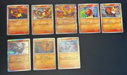 Pokemon Mega Evolution ME2 Phantasmal Flames Complete C/UC/R Holo for Master Set - Image 3