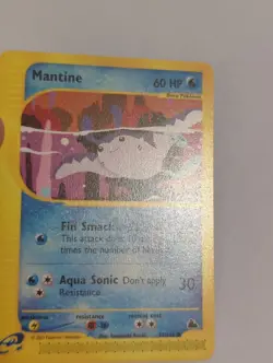 Mantine 77/144 Pokemon Skyridge Regular E Reader - Image 4