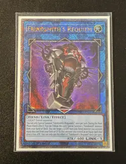 Yugioh Fiendsmith's Requiem INFO-EN046 Secret Rare 1st Edition NM - Image 1