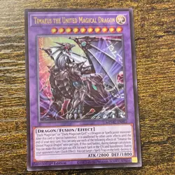 🔥Timaeus the United Magical Dragon MZMU-EN012 1st Edition YuGiOh!🔥 - Image 1