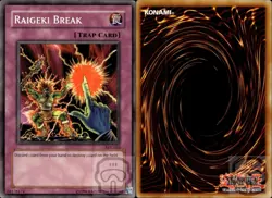 Raigeki Break SYE-050 Starter Deck: Yugi Evolution Yu-Gi-Oh Unlimited NM/M - Image 2