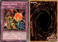 Raigeki Break SYE-050 Starter Deck: Yugi Evolution Yu-Gi-Oh Unlimited NM/M - Image 2