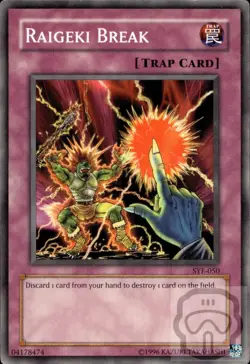 Raigeki Break SYE-050 Starter Deck: Yugi Evolution Yu-Gi-Oh Unlimited NM/M - Image 3