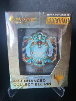MAGIC MTG AETHERDRIFT AETHERSPARK - PINFINITY AR-ENHANCED COLLECTIBLE PIN PROMO - Image 1
