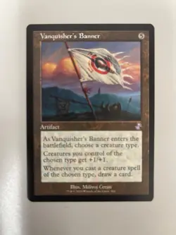 MTG Vanquisher's Banner Time Spiral Magic the Gathering - Image 1