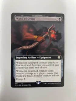 MTG Wand of Orcus Forgotten Realms Magic the Gathering - Image 1