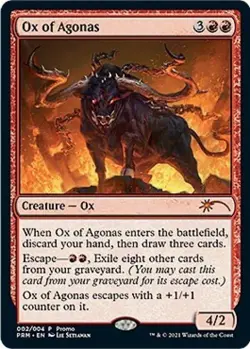 Ox of Agonas -Foil Near Mint MTG Promos: Unique and Miscellaneous - Image 1