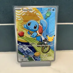 Pokemon SQUIRTLE 039 First Partner Collection Black Star Promo - Image 1